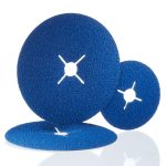 115mm x 22mm 414  Zirconia Fibre Discs - 36 to 120 Grit