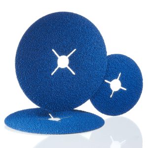 115mm x 22mm 414  Zirconia Fibre Discs - 36 to 120 Grit