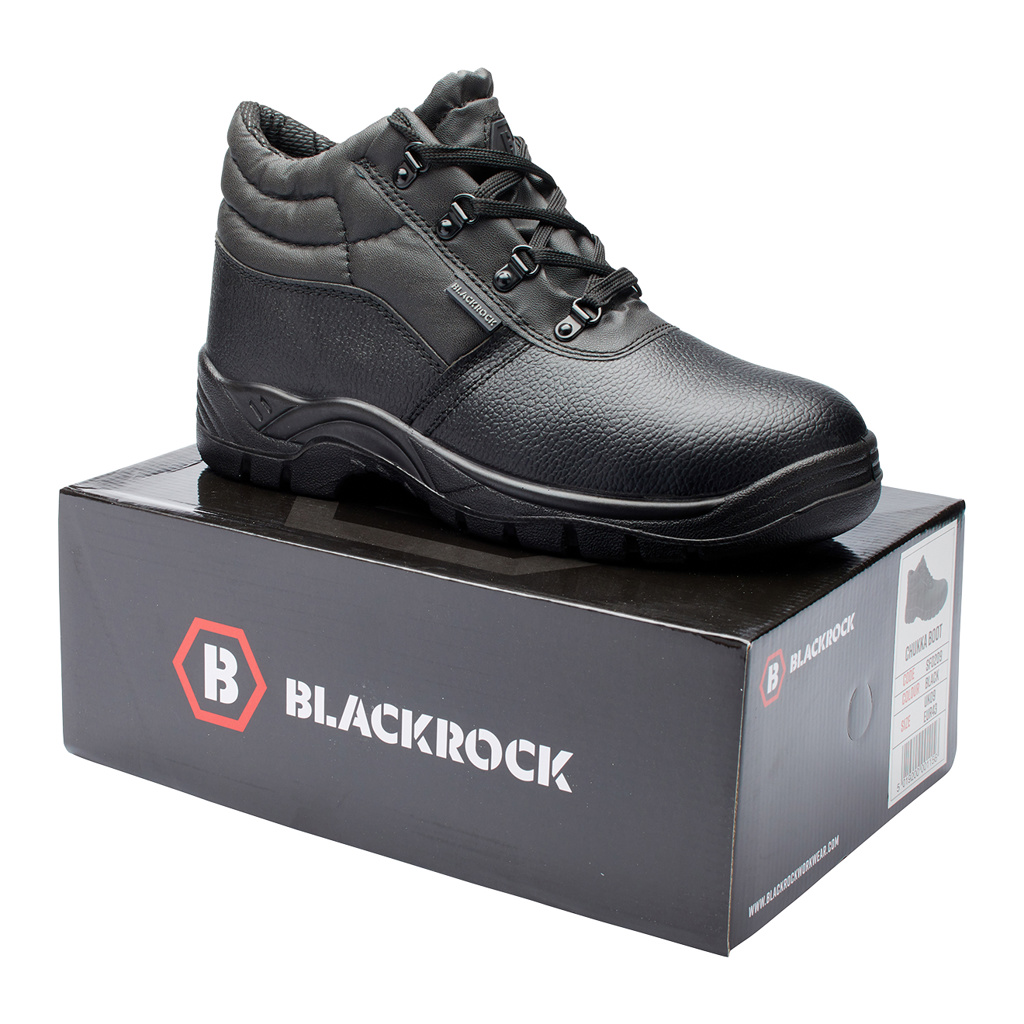 Blackrock Chukka Safety Work Boots Leather Steel Toe Cap - Image 2