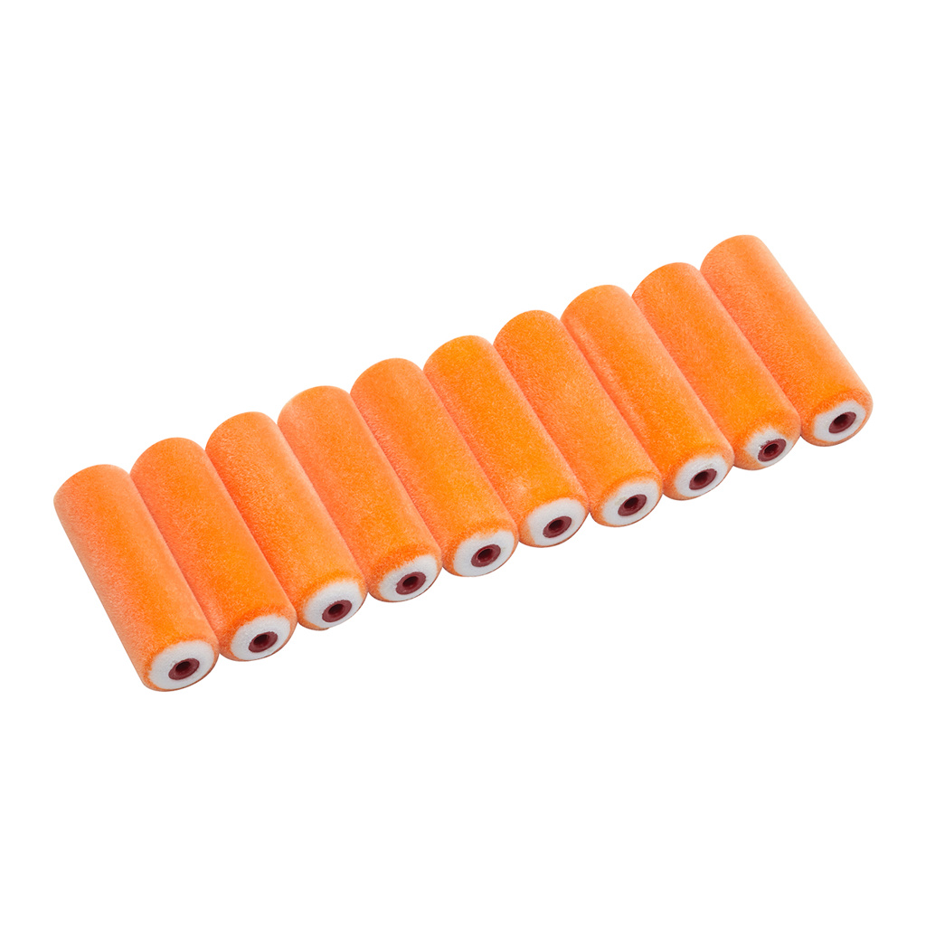 ProDec Advance 4" Flock Foam 10 Pack Mini Rollers Gloss Satin Paint Smooth - Image 3