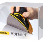 Mirka Abranet Delta 100mm x 152mm x 152mm Sanding Pads - Packs of 5/10/25/50